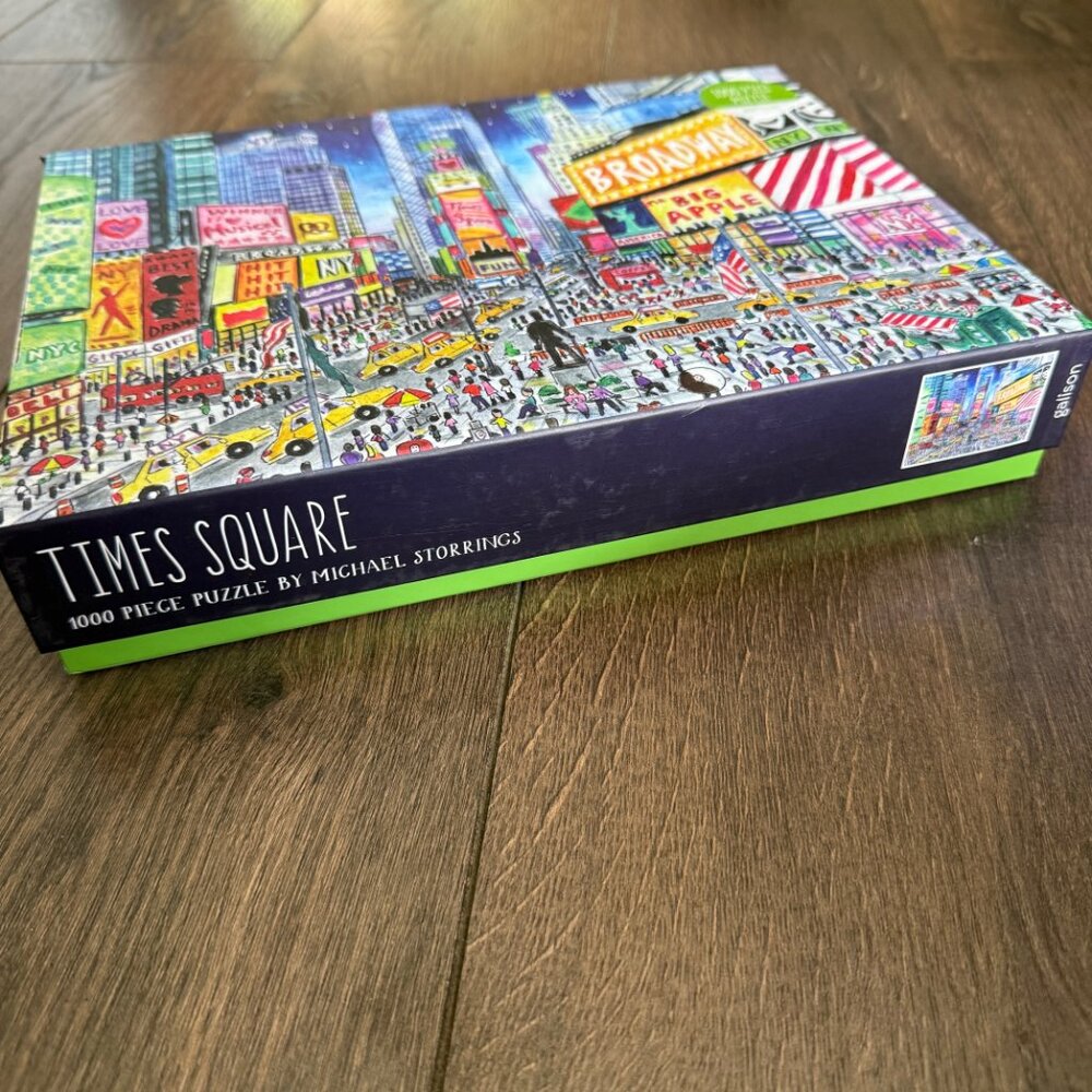 1000 piece Puzzle Galison Times Square - Picture 2 of 4